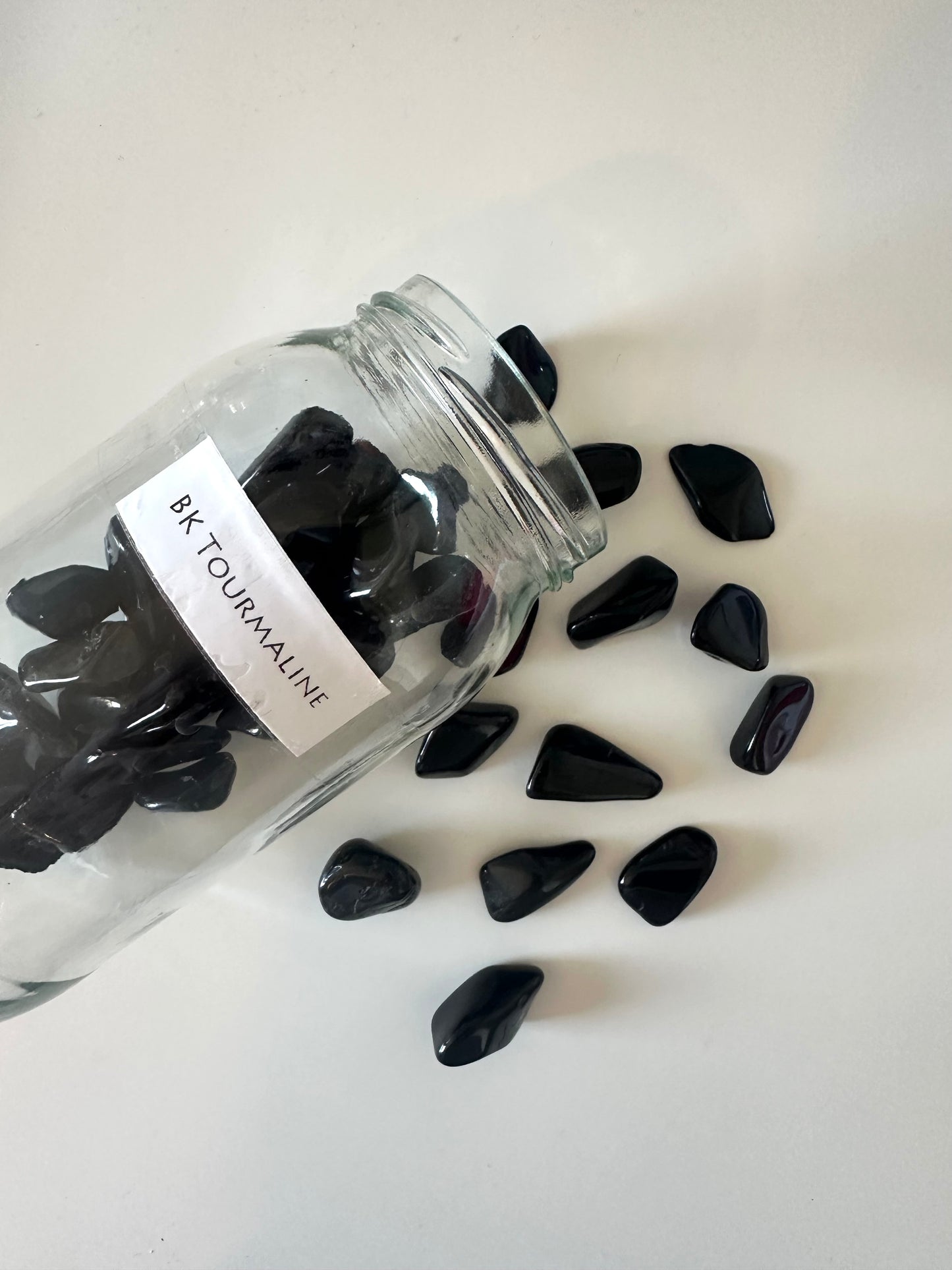 Black Tourmaline Tumble Stones