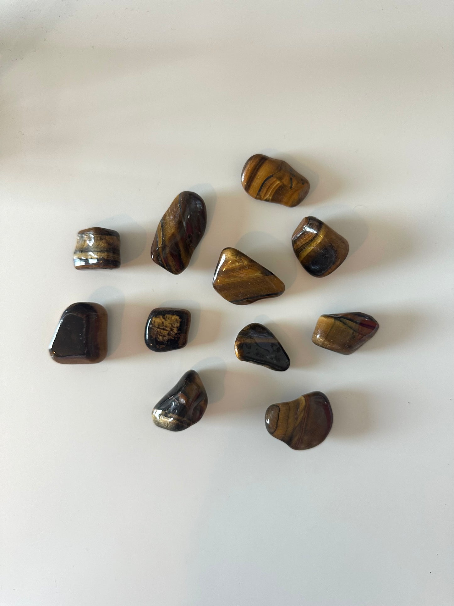 Tiger Eye Tumble Stones