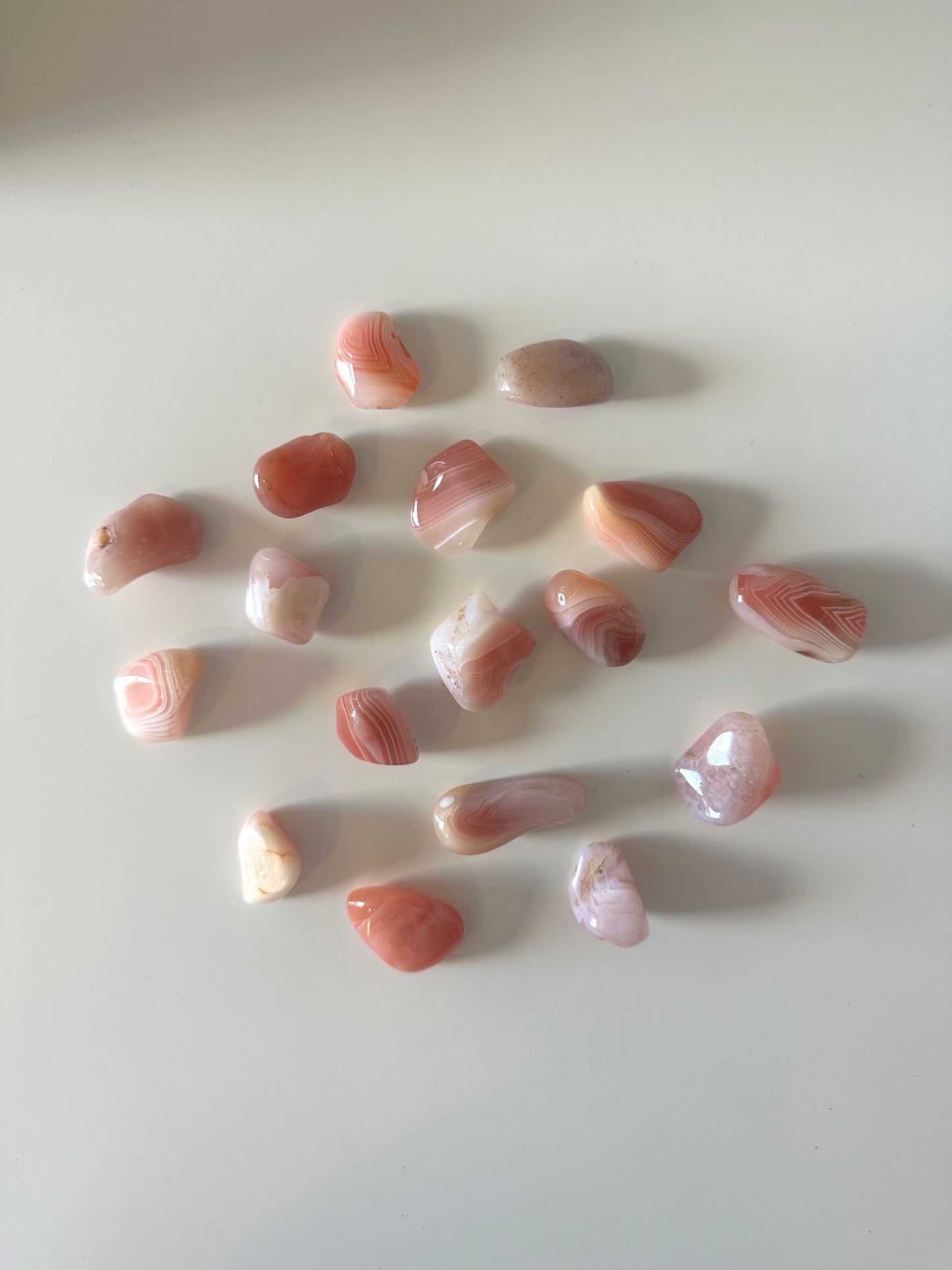 Apricot Agate Tumble Stones